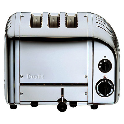 Dualit 3 Slot Vario Toaster, Stainless Steel Dualit 3 Slot Vario Toaster, Stainless Steel